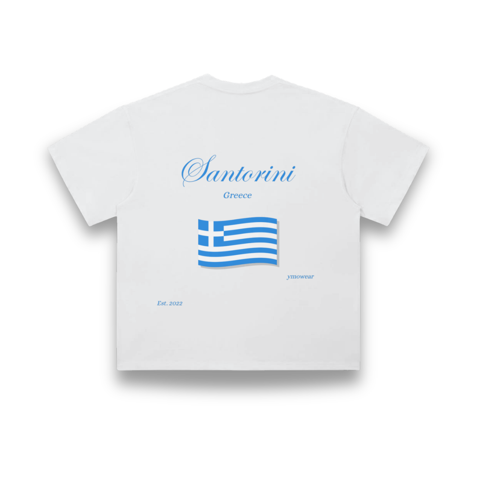Santorini Tee White