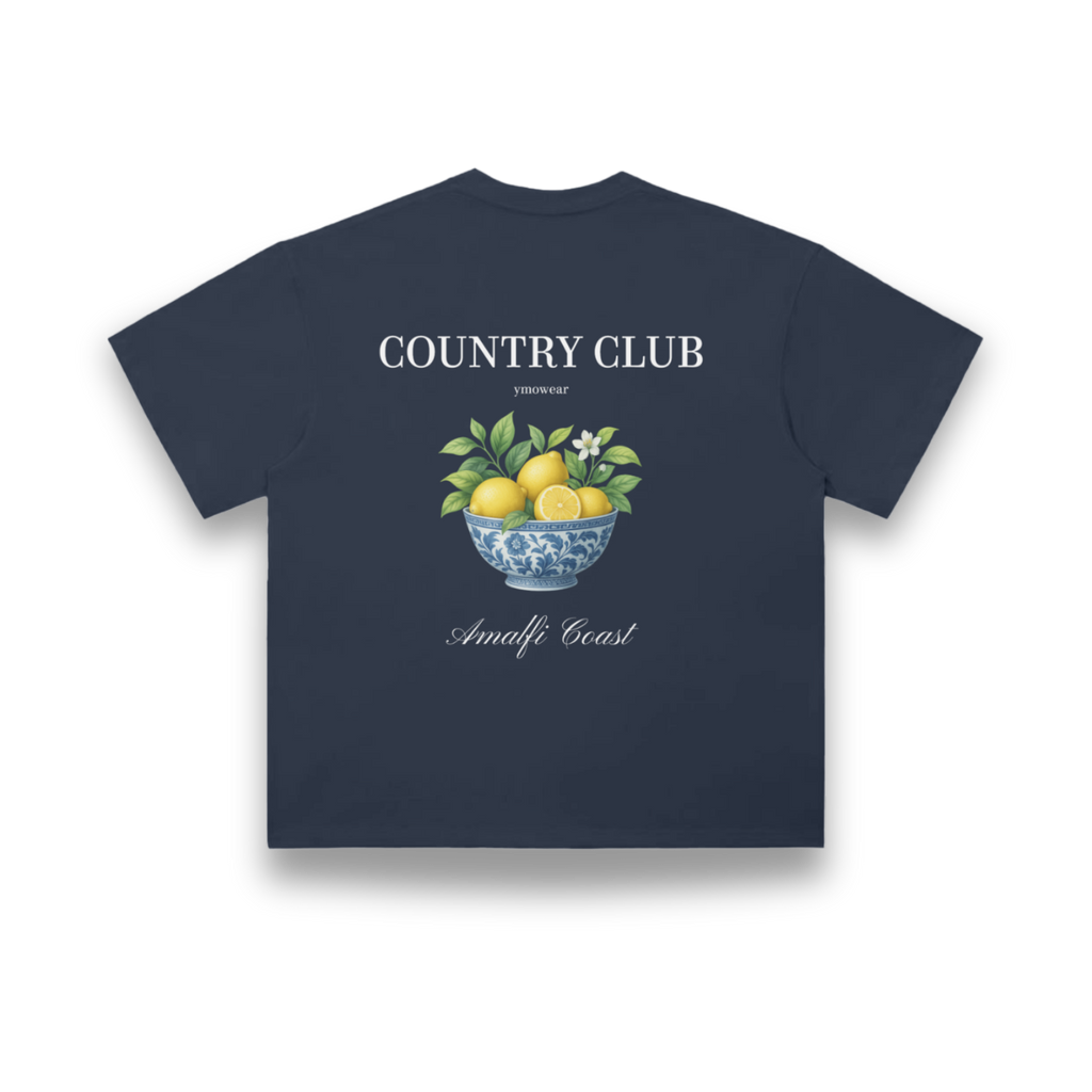Amalfi Coast Tee Navy