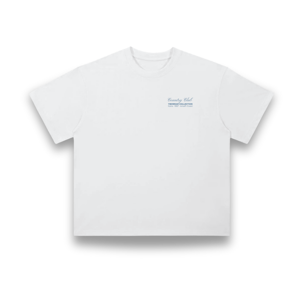 Amalfi Coast Tee White