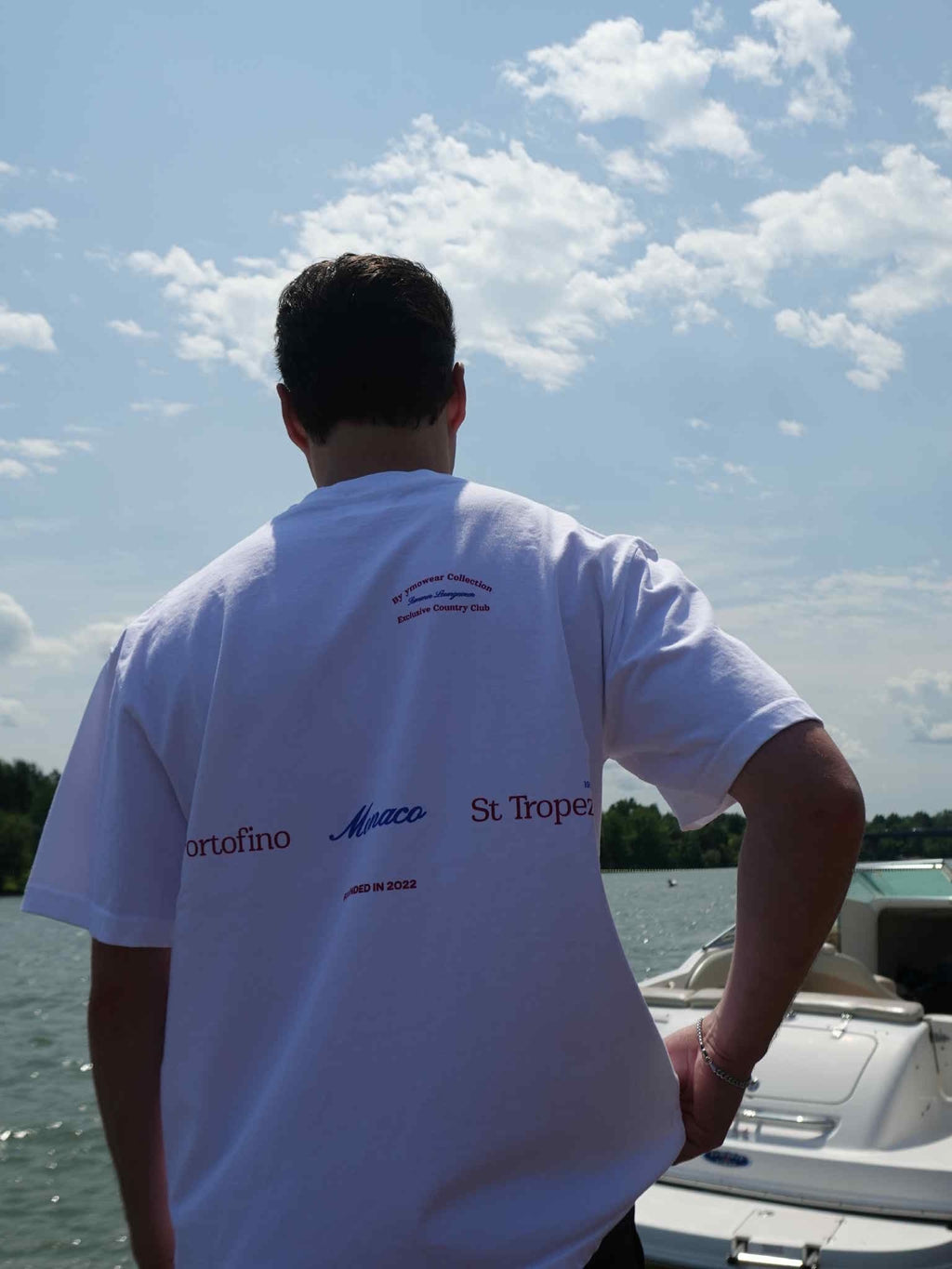Monaco Tee White
