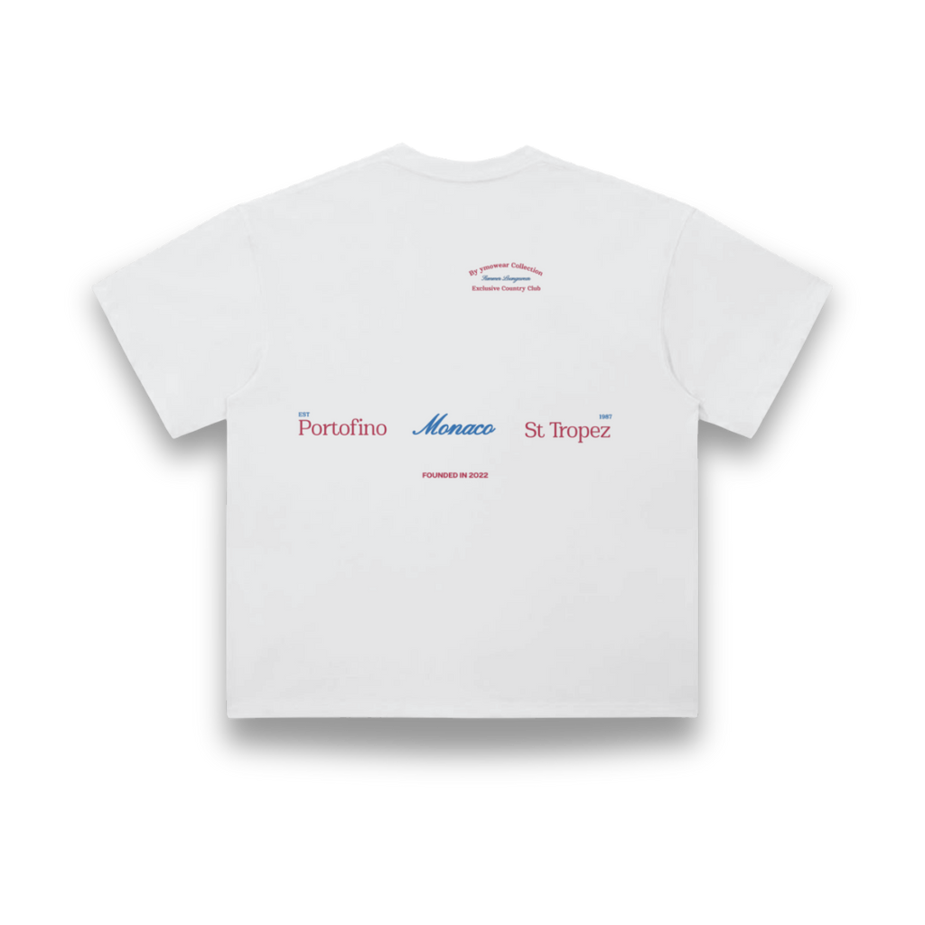 Monaco Tee White