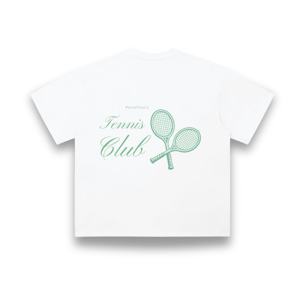 ymo Tennis Club Tee White