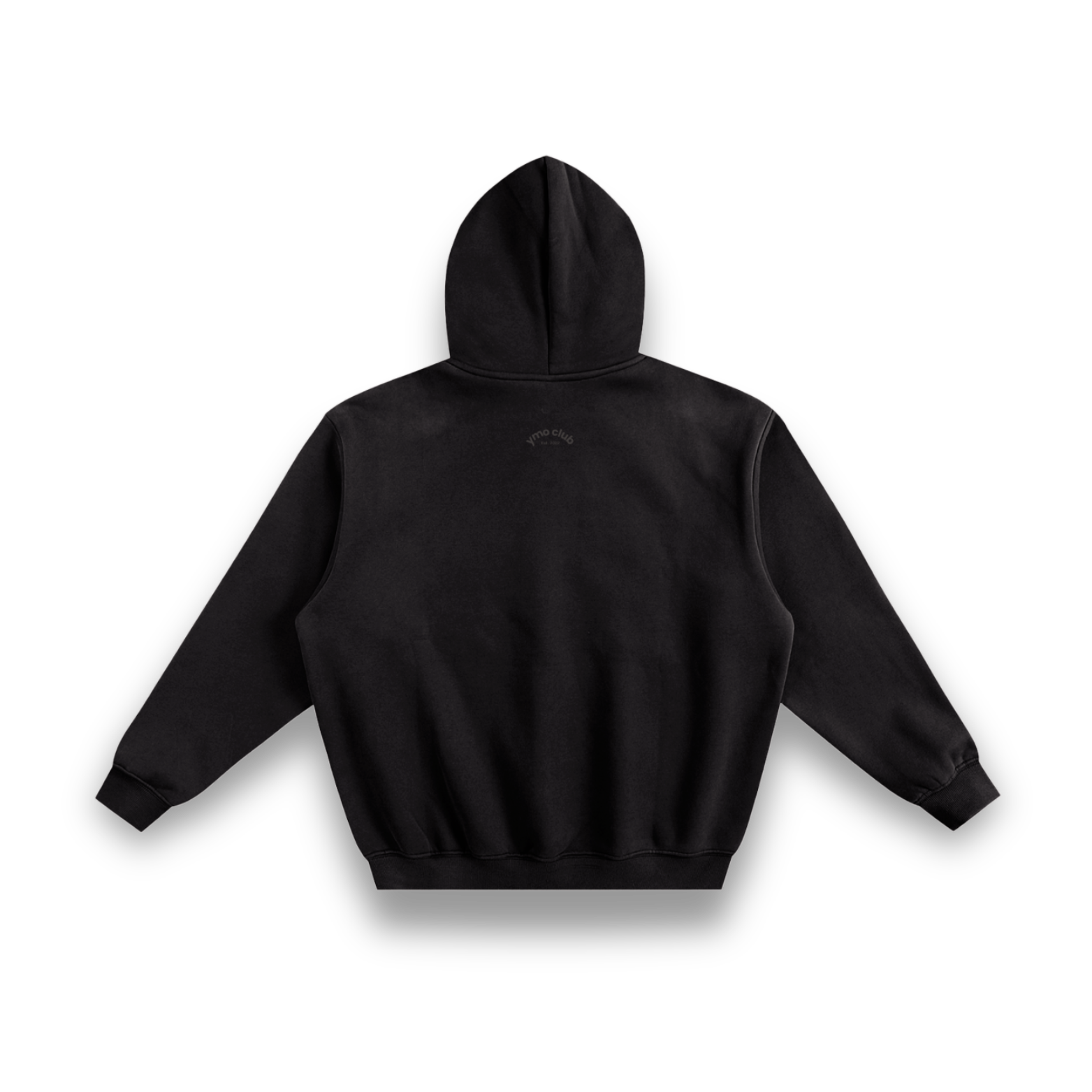 YMO Club Oversized Hoodie black/black