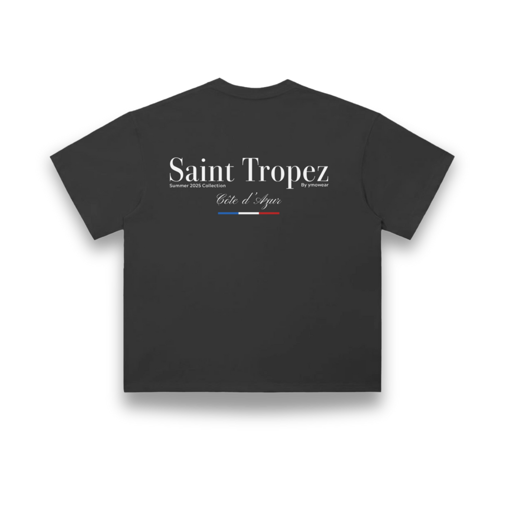 Saint Tropez Tee Black