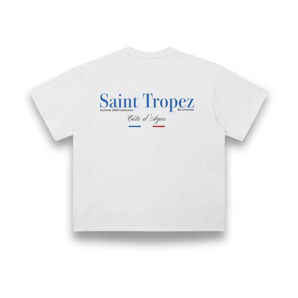 Saint Tropez Tee White