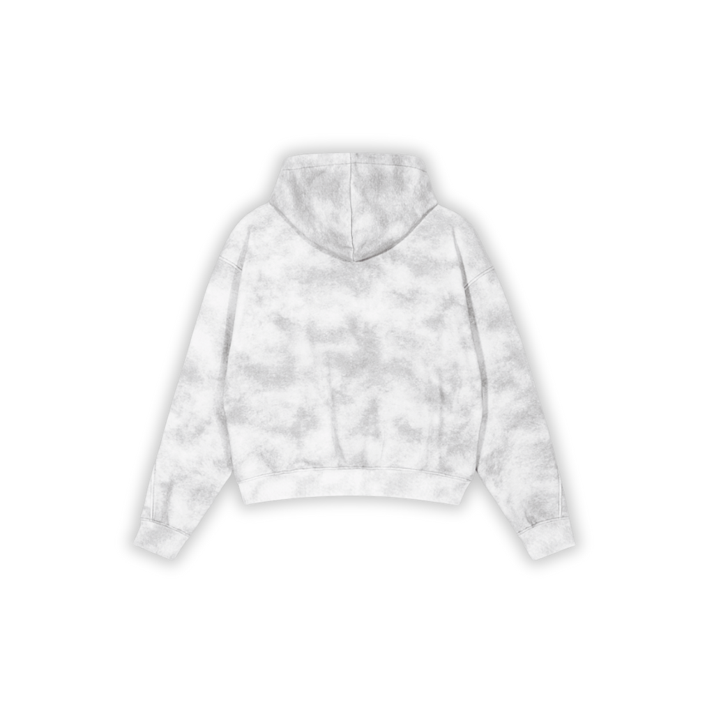 Sweat à capuche zippé gris ymo